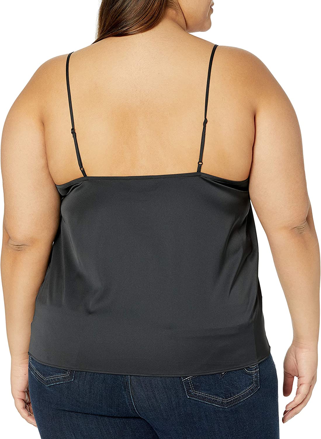 The Drop Women's Standard Natalie V-Neck Lace-Trimmed Camisole Tank Top - Image 6